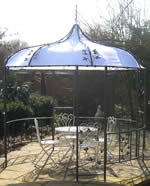 Buckingham gazebo cream